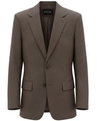 Rundholz Black Label - Pinstripe-Print Blazer - Lyst