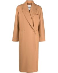 Aeron - Double-breasted Wool-blend Coat - Lyst