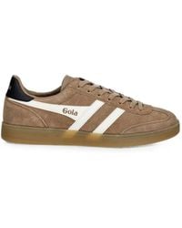Gola - Viper Suede Logo-Patch Sneakers - Lyst