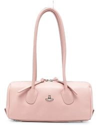 Vivienne Westwood - Polly Bowling Orb-Plaque Leather Shoulder Bag - Lyst
