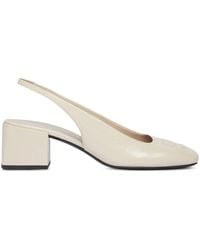Courreges - Slingback Heeled Pumps - Lyst