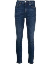 Liu Jo - Bottom Up Mid-rise Skinny Jeans - Lyst
