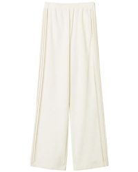 Twinset - Pleated Lace-Side Trousers - Lyst