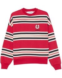 Iceberg - Striped Sequin-Embellished Sweatshirt - Lyst