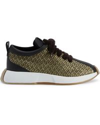 Giuseppe Zanotti - Ferox Lace-Up Low-Top Sneakers - Lyst