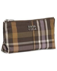 Bimba Y Lola - Hunter Tartan Jacquard Coin Purse - Lyst