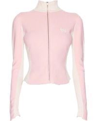 Balenciaga - Reißverschluss-Pullover mit Logo-Stickerei - Lyst