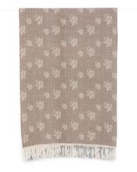 Liu Jo - Herringbone Monogram Scarf - Lyst