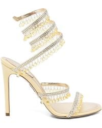 Rene Caovilla - 105Mm Chandelier Sandals - Lyst