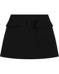 McQueen - Wool Skirt - Lyst