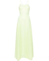 Emporio Armani - Ribbed Maxi Dress - Lyst