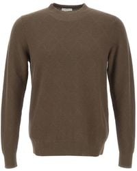 Diktat - Diamond-Knit Sweater - Lyst