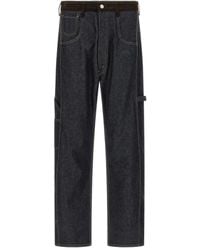Junya Watanabe - X Levi's Jeans mit Wildledereinsätzen - Lyst