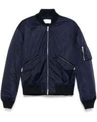 Ferragamo - Bomberjacke Mit Reißverschluss - Lyst