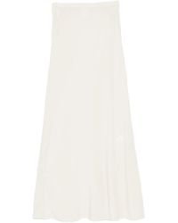 Paris Georgia Basics - Bias-Cut Half-Slip Skirt - Lyst