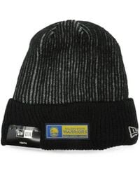 KTZ - Golden State Warriors Logo-Patch Beanie Hat - Lyst