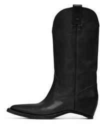 Maison Margiela - Leather Western Boots - Lyst