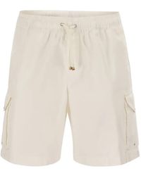 Brunello Cucinelli - Cotton Shorts - Lyst