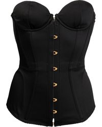 Agent Provocateur - Mercy サテンコルセット - Lyst