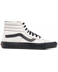 Vans - Sk8-Hi Suede Panelled Sneakers - Lyst
