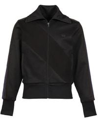 Wales Bonner - Logo-Embroidered Striped Jacket - Lyst