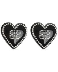 Balenciaga - Heart-Shaped Earrings - Lyst