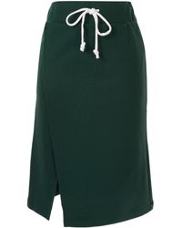 Calvin Klein Gonna con vita elasticizzata - Verde