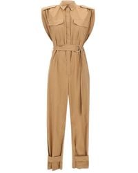 Kaos - Belted Jumpsuit - Lyst