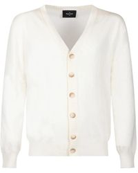 Gran Sasso - Cárdigan con botones y cuello en V - Lyst