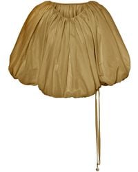 Philosophy Di Lorenzo Serafini - Bluse Mit Raffung - Lyst