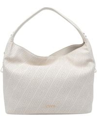 Liu Jo - Logo-Detail Perforated Tote Bag - Lyst