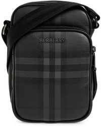 Burberry - Mini City Check Crossbody Bag - Lyst