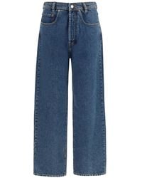 Magliano - Logo-Patch Belt-Loop Jeans - Lyst