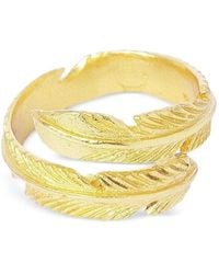 Ottoman Hands - Feather Wrap Ring - Lyst