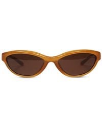 Jacquemus - Oval-Frame Sunglasses - Lyst