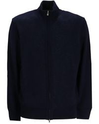 BOSS - Cardigan À Fermeture Zippée - Lyst