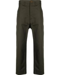 Vivienne Westwood - Embroidered Heart-Motif Cropped Trousers - Lyst