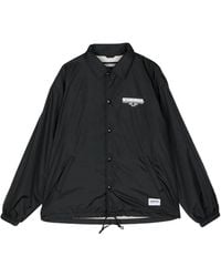 Neighborhood - Logo-Print Taffeta Windbreaker - Lyst