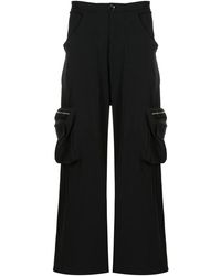 Amir Slama - Multi-Pocket Wide-Leg Trousers - Lyst