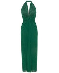 Fisico - Robe Froncée À Dos-Nu - Lyst
