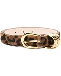DEHANCHE - Hollyhock Jaguar-Print Belt - Lyst