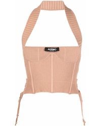 ANDREADAMO - Geripptes Top - Lyst