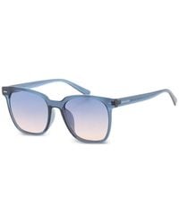 Calvin Klein - Logo-Print Square-Frame Sunglasses - Lyst