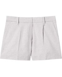 Twinset - Shorts Met Plooidetail - Lyst