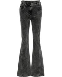 Mugler - Washed Flared Jeans - Lyst