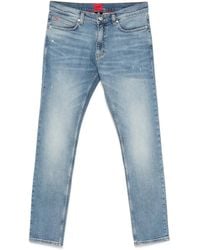 HUGO - Slim-Cut Jeans - Lyst