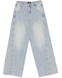 ELEH - Button-Fastening Wide-Leg Jeans - Lyst