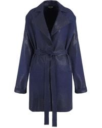 Giorgio Armani - Belted Coat - Lyst