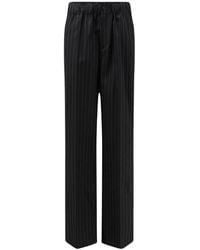 Semicouture - Pinstripe-Pattern Trousers - Lyst