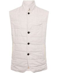 N.Peal Cashmere - Seville Quilted Gilet - Lyst